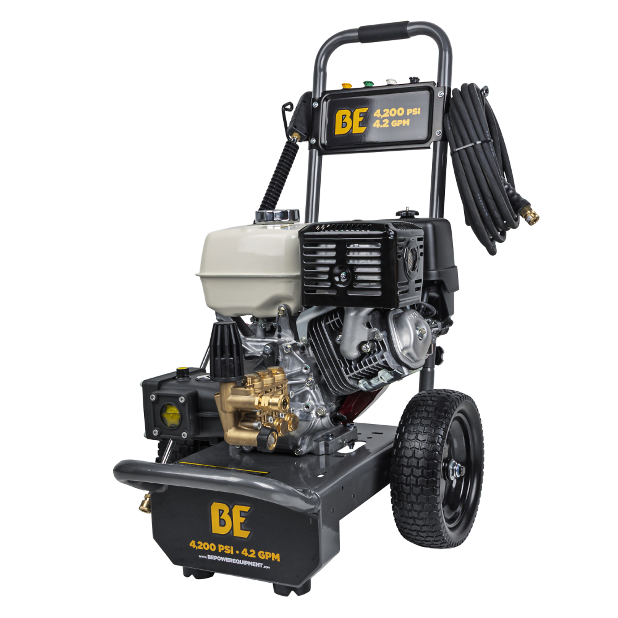 4200 PSI 4.2 GPM Cold Water Gas PW Honda GX390 Engine and Comet Triplex Pump